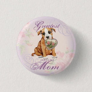 Stafford Heart Mum 3 Cm Round Badge