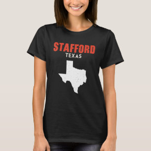 Stafford Texas USA State America Travel Texas T-Shirt