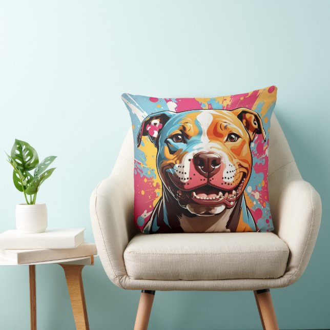 Staffordshire Birthday Fun Cushion (Chair)