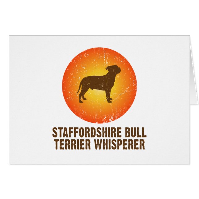 Staffordshire Bull Terrier (Front Horizontal)
