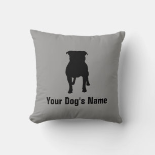 Staffordshire Bull Terrier スタッフォードシャー・ブル・テリア Cushion