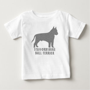 Staffordshire Bull Terrier Baby T-Shirt