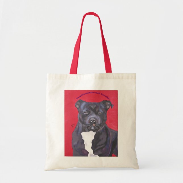 Staffordshire Bull Terrier bag (Front)