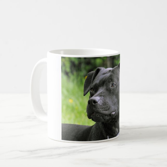 Staffordshire Bull Terrier Coffee Mug (Front Left)