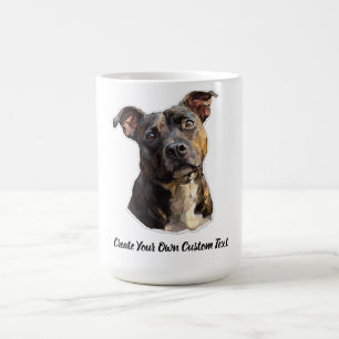 Staffordshire Bull Terrier Create Your Own Text Coffee Mug
