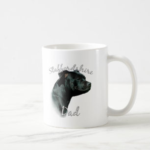 Staffordshire Bull Terrier Dad 2 Coffee Mug