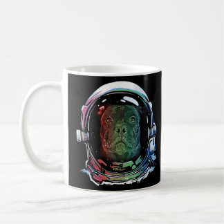 Staffordshire Bull Terrier Dog Astronaut Dog    Coffee Mug