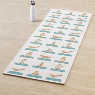 Staffordshire bull terrier dog Yoga Mat