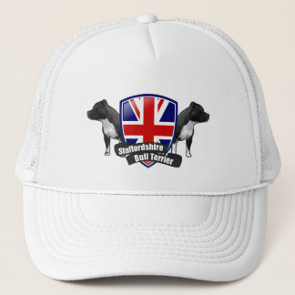 Staffordshire Bull Terrier ENGLAND Trucker Hat