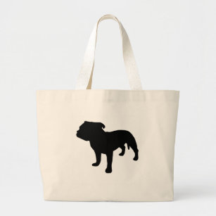 Staffordshire Bull Terrier Gear Large Tote Bag