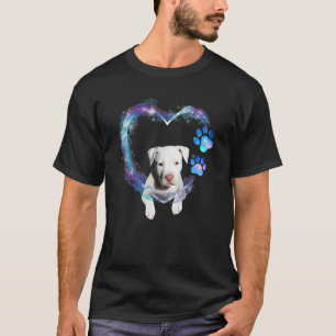 Staffordshire Bull Terrier in Heart T-Shirt