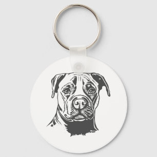 Staffordshire Bull Terrier Key Ring