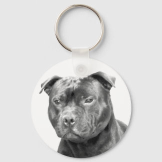 Staffordshire Bull Terrier Keychain