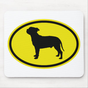 Staffordshire Bull Terrier Mouse Pad