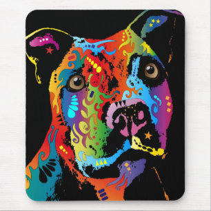 Staffordshire Bull Terrier Mouse Pad