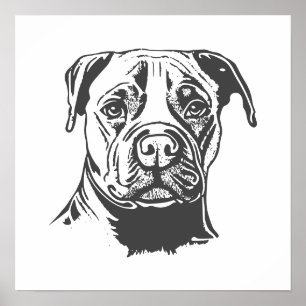 Staffordshire Bull Terrier Poster