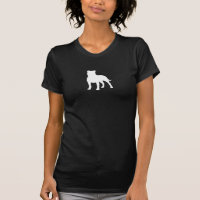 Staffordshire Bull Terrier Silhouette Staffy Dog