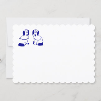 Staffordshire Dog Note Cards & Stationary