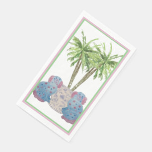 Staffordshire Dogs Chinoiserie Ginger Jar Jars  Napkin