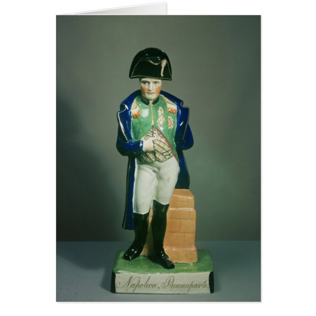 Staffordshire figure of Napoleon Bonaparte (Front)