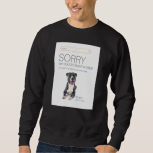 Staffordshire Terrier  Online Shop Seller 404 Dog  Sweatshirt