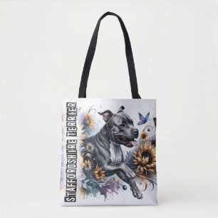 Staffordshire Terrier Tote Bag