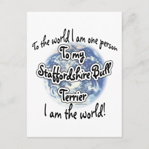Staffordshire Terrier World 2 Postcard