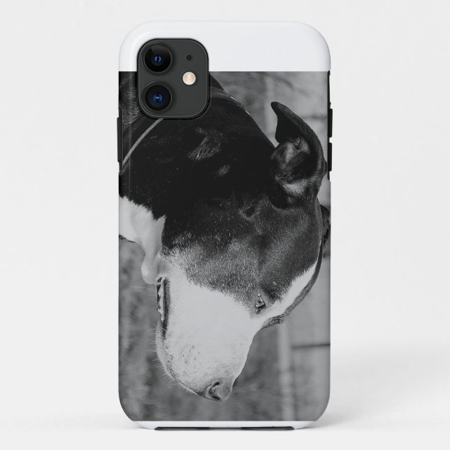staffy bw.png Case-Mate iPhone case (Back)