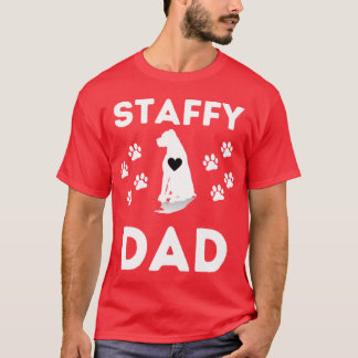Staffy Dad Staffordshire T-Shirt