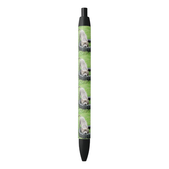 Staffy Like To Chop It Chomp It, Pen (Front Vertical)