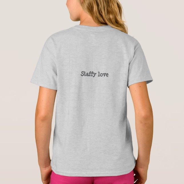 Staffy Love Tee (Back)