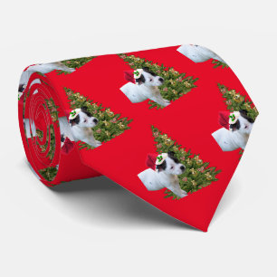 Staffy Puppy Christmas, Neck Tie