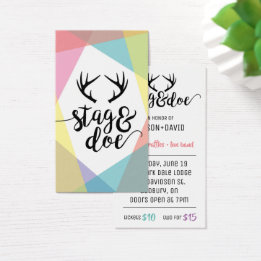 Stag and Doe Tickets