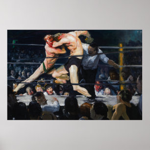 Stag at Sharkey's (1909) by George Wesley Bellows Poster