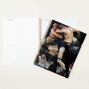 Stag at Sharkey's 1909 Oil painting Planner
