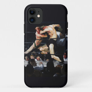 Stag at Sharkey's by George Bellows iPhone 11 Case