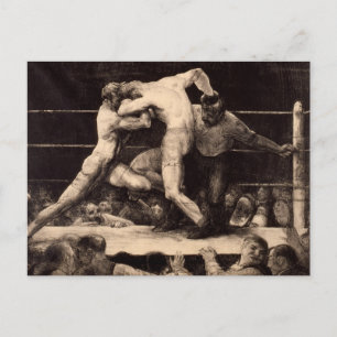 Stag at Sharkey's by George Bellows Postcard