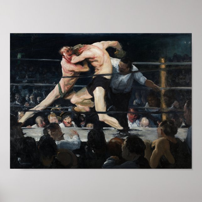 Stag at Sharkey's - George Bellows Poster (Front)