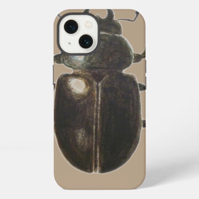 Stag Beetle 2011 iPhone Case (Back)