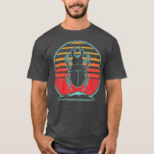 Stag Beetle Bug Lover Retro Vintage 80s Style T-Shirt
