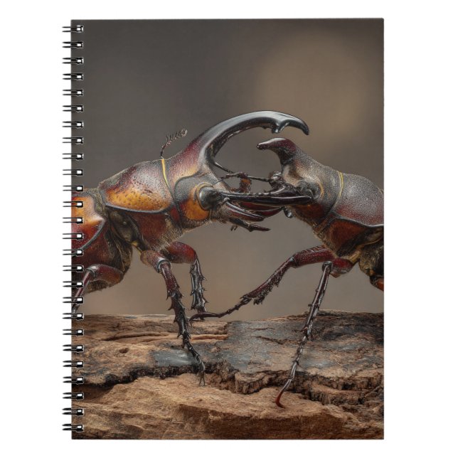 Stag Beetle Duel Notebook (Front)