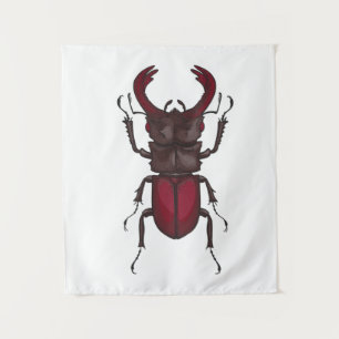 Stag beetle tapestry