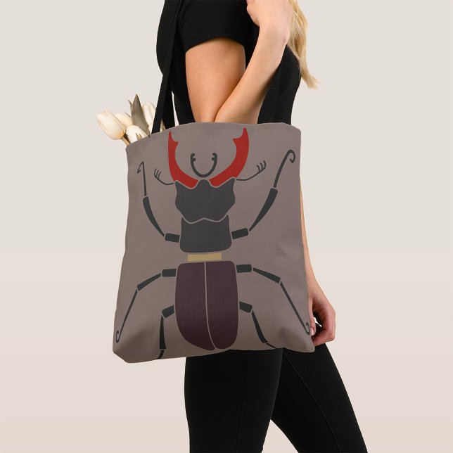 Stag Beetle Tote Bag (Creator Uploaded)