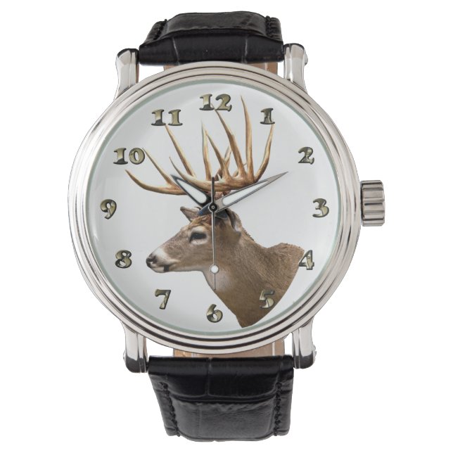 Stag Buck Deer Watch (Front)