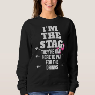 Stag Do Outfit For Groom & Matching Mens Stag Do P Sweatshirt