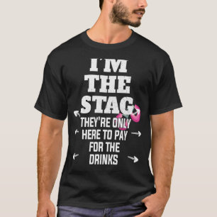 Stag Do Outfit For Groom & Matching Mens Stag Do P T-Shirt