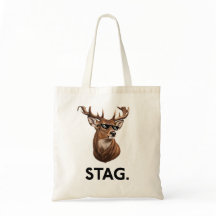 Stag Do Party Tote Bag