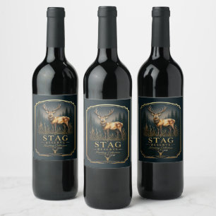 STAG – HUNTING COLLECTION WINE LABEL
