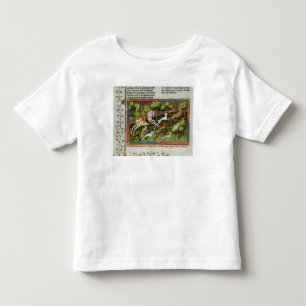 Stag Hunting, from the Livre de la Chasse Toddler T-Shirt