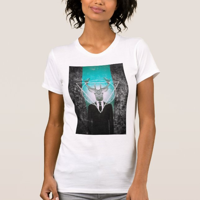 Stag in suit T-Shirt (Front)